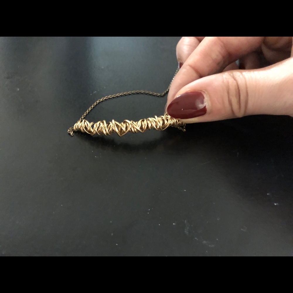 Gold Fill ‘Birds Nest’ Plated Necklace